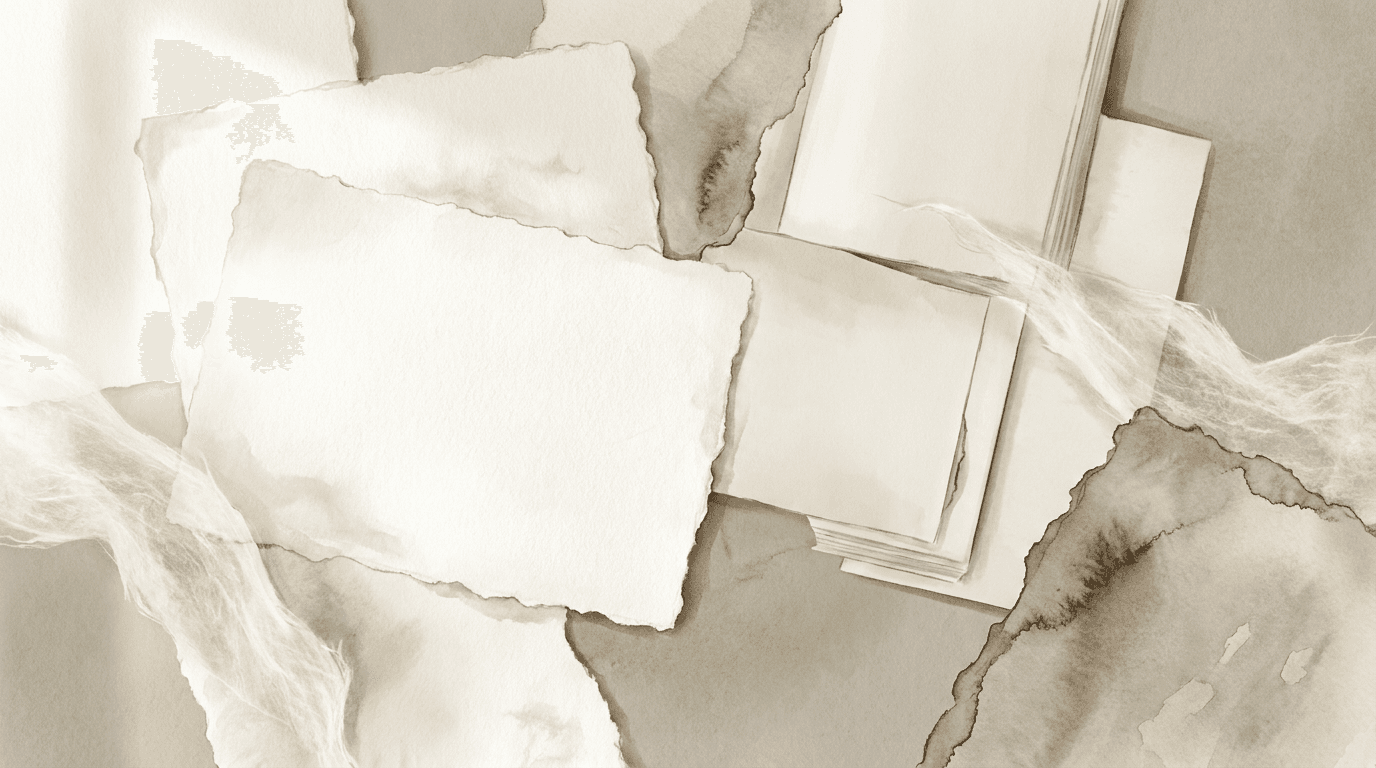 Textura de papel y páginas